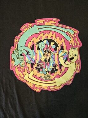 Meow Wolf / Illegal Pete's collab black tee